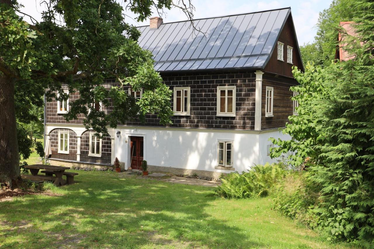 Chalupa Huníkov Česká Kamenice Bagian luar foto